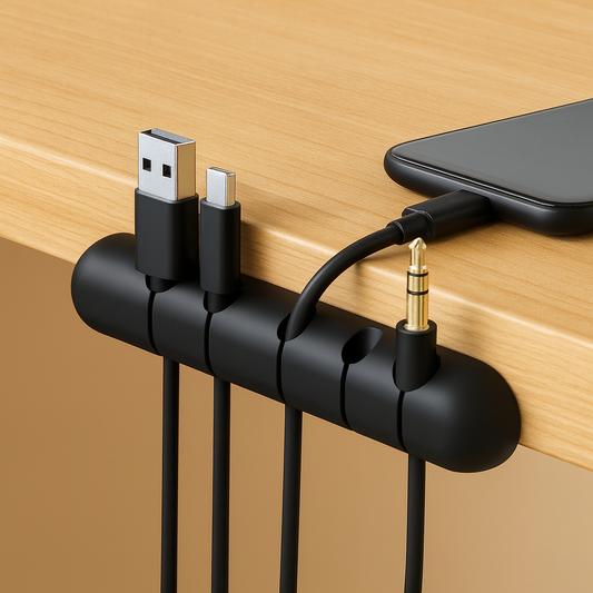 Organizador de cabos de silicone